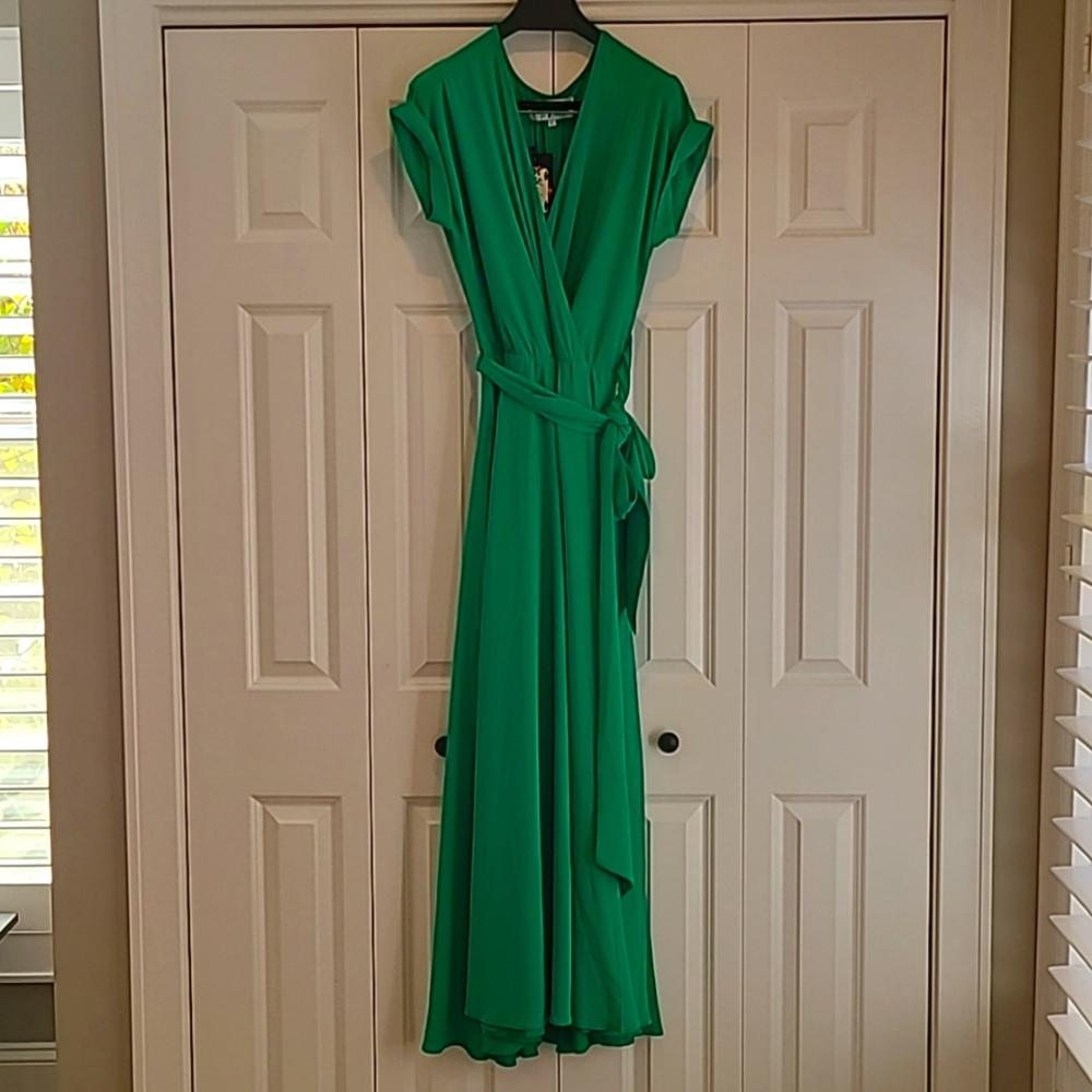 Meghan L.A. Short Sleeve Maxi Dress